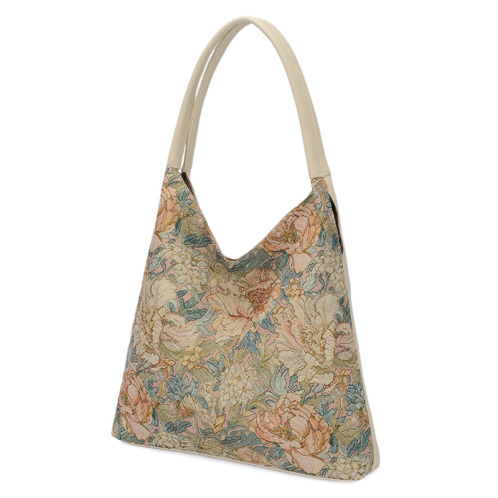 ラルジュ 軽量Ａ４対応 アンティークフラワー トートバッグ