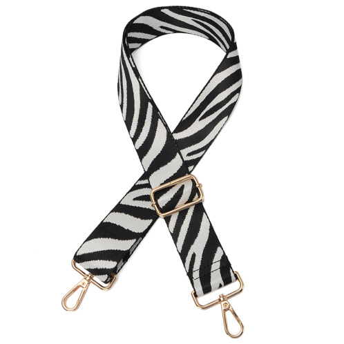 ラルジュ ゴールド金具 アニマル柄 ショルダーストラップ