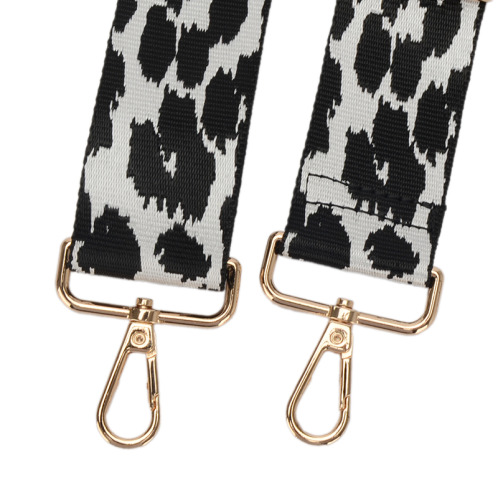 ラルジュ ゴールド金具 アニマル柄 ショルダーストラップ