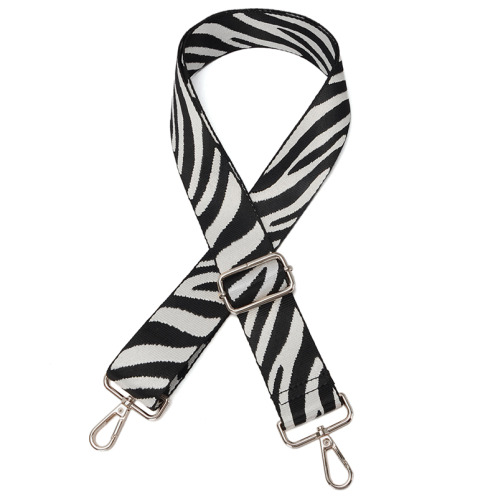 ラルジュ シルバー金具 アニマル柄 ショルダーストラップ