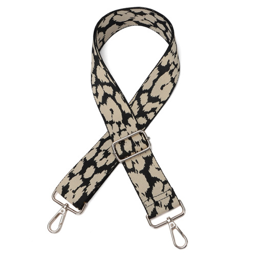 ラルジュ シルバー金具 アニマル柄 ショルダーストラップ