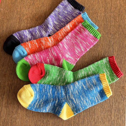 かわいい雑貨屋さん グロリア スラブソックス５足セット