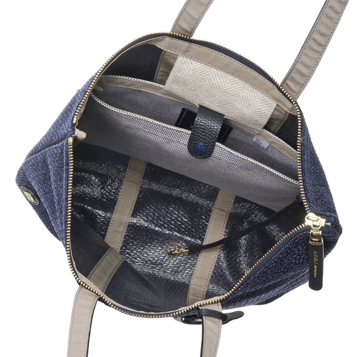 エーディーエムジェイ イタリアンファブリック サブバッグ