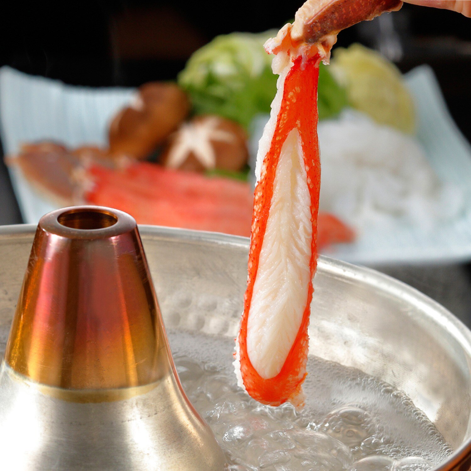 富洋物産　目利き人厳選！ お刺身でも鍋でもおいしい 特大生ずわい蟹の 豪華セット＜１．１ｋｇ＞