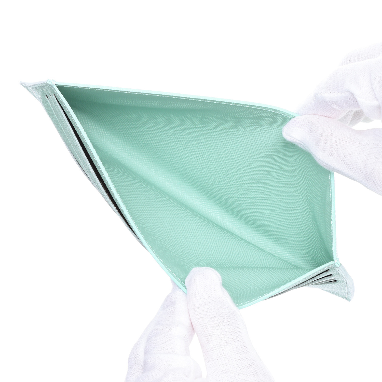 エーディーエムジェイ 牛革クロコダイル型押し スリムウォレット付 アールデコ ショルダーバッグ