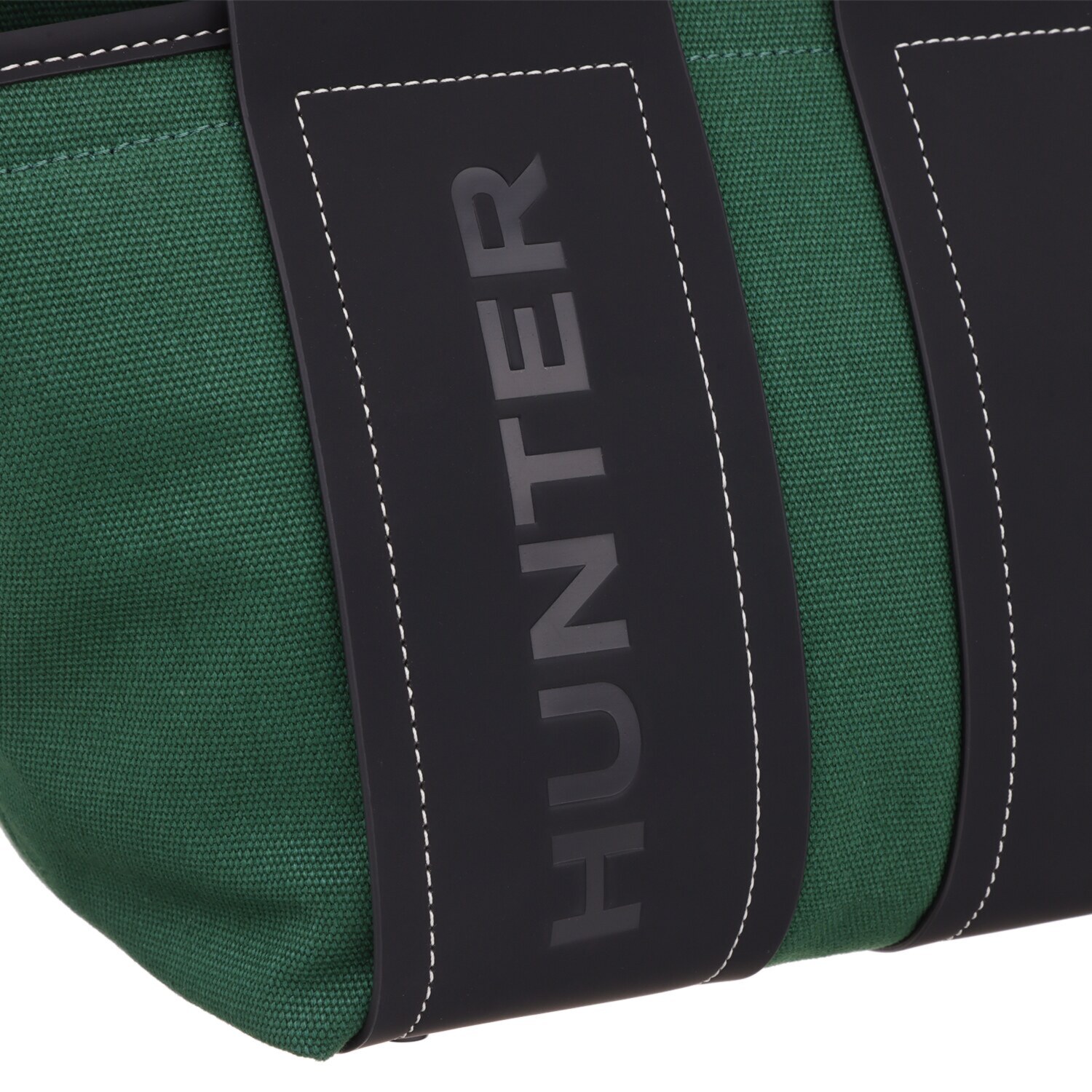 ハンター はっ水 ステッチアクセント コットンキャンバス ２ウェイミニトートバッグ