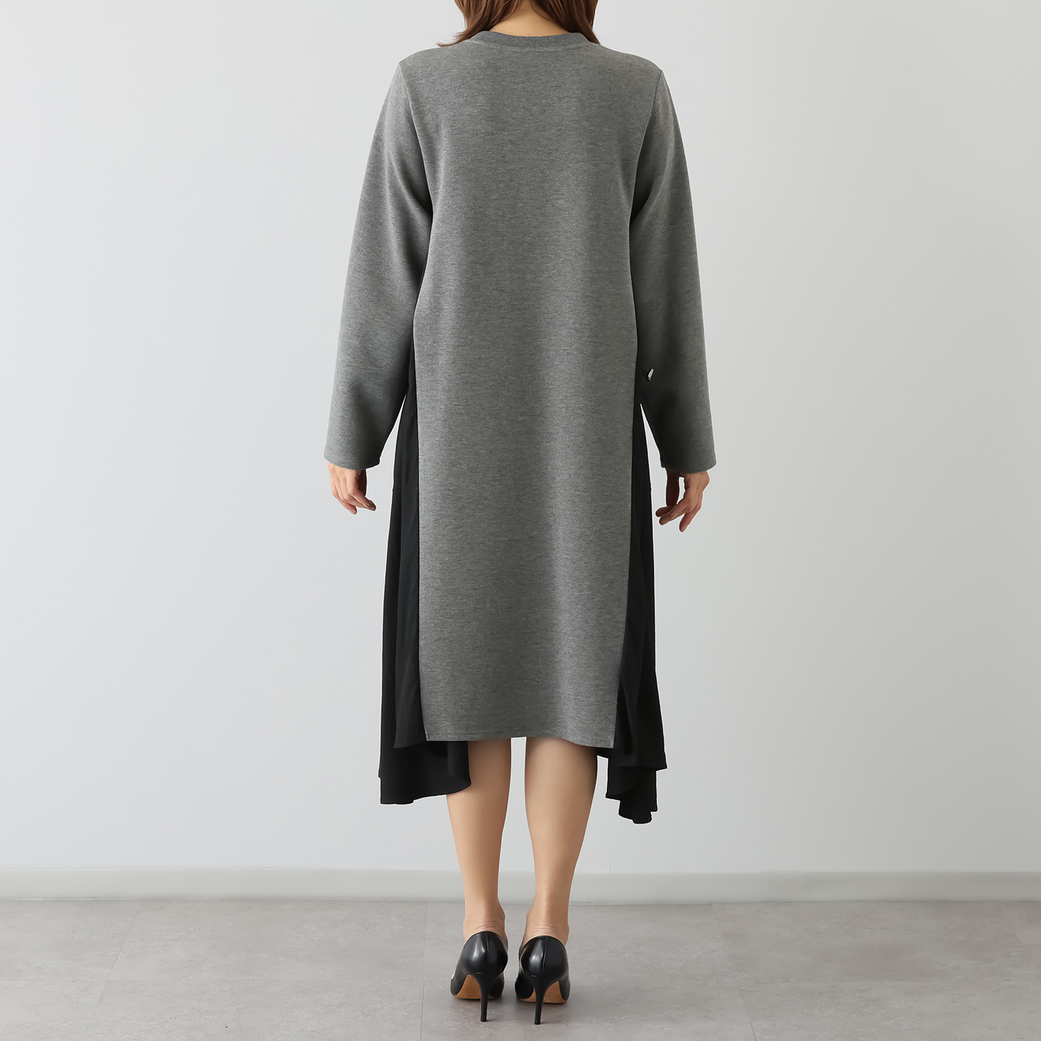 ダジュール 切替ドッキングワンピース