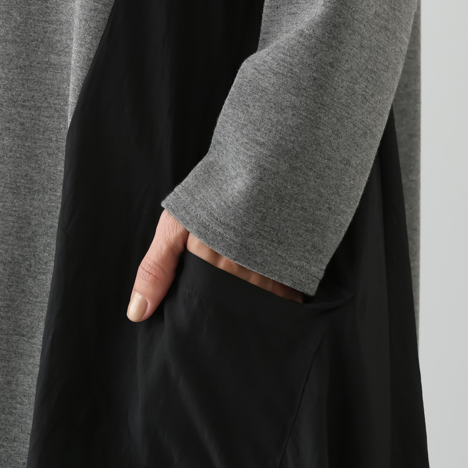 ダジュール 切替ドッキングワンピース