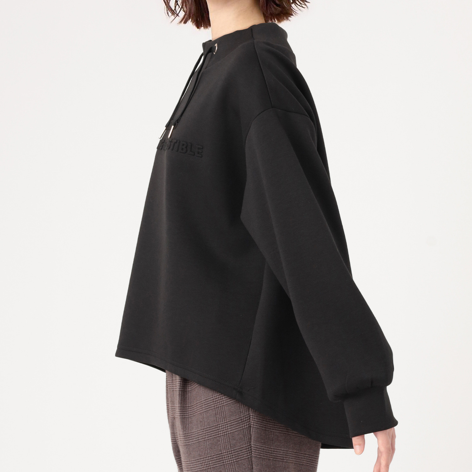 ダジュール ロゴエンボス加工 チュニック