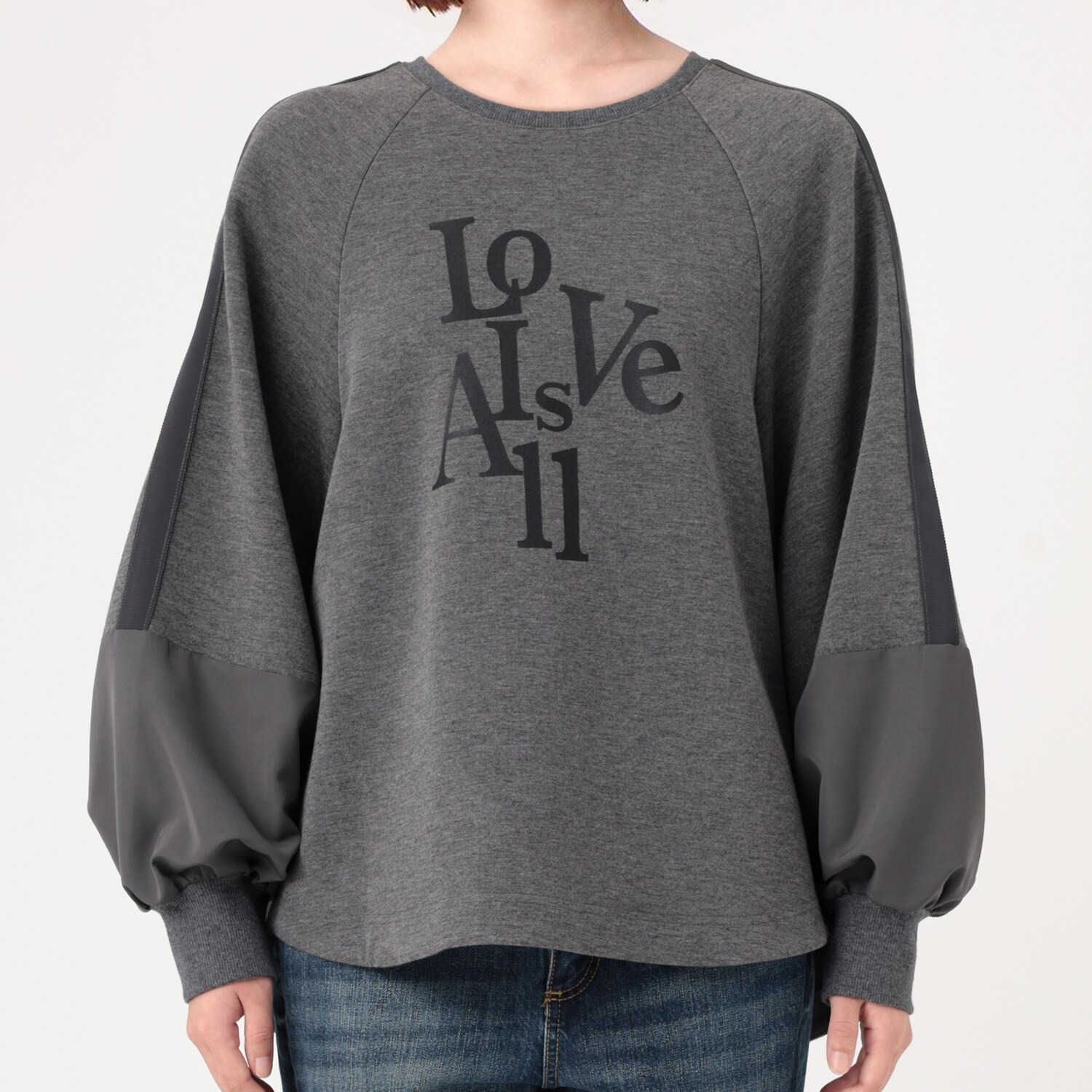 ダジュール ロゴプリントデザイン プルオーバー