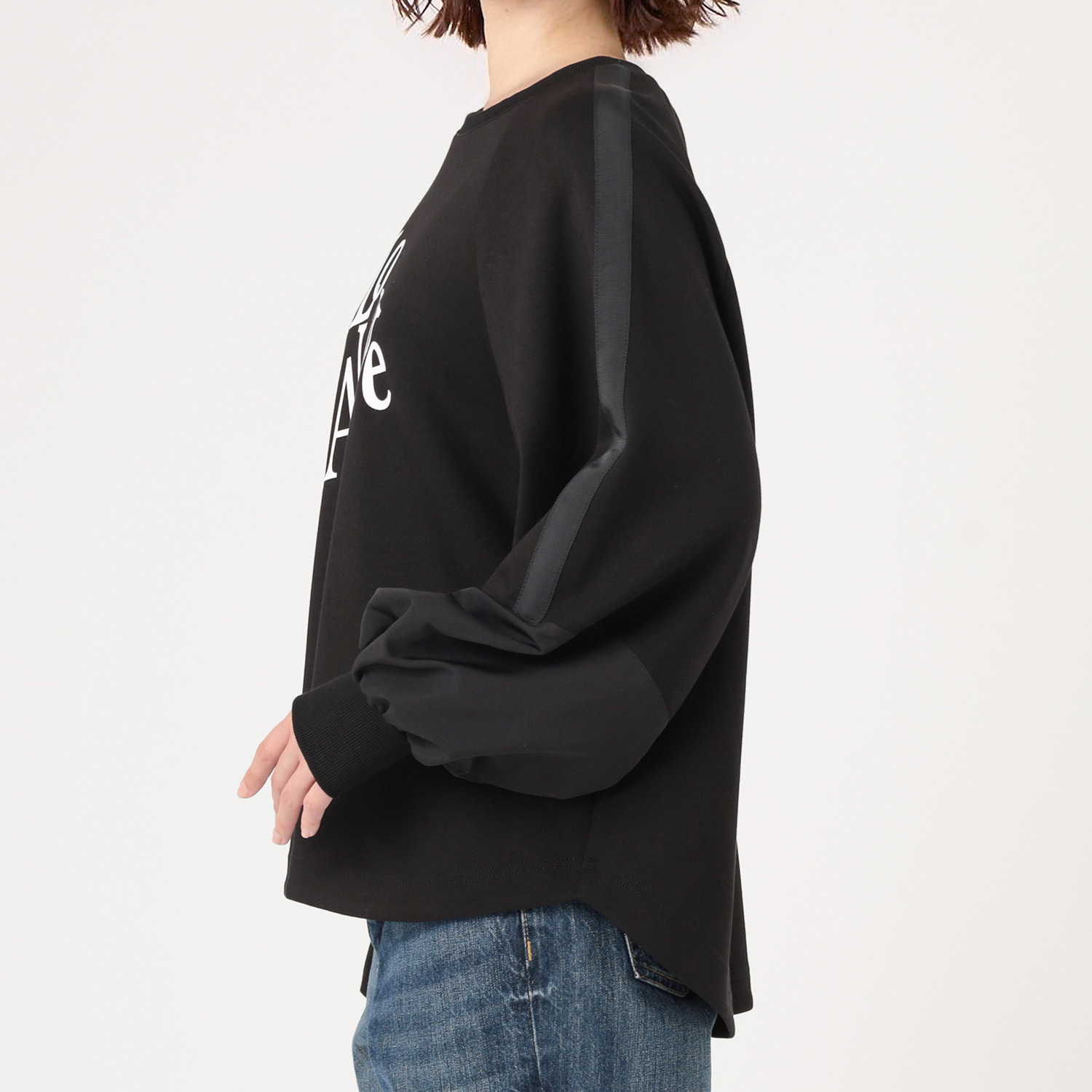 ダジュール ロゴプリントデザイン プルオーバー