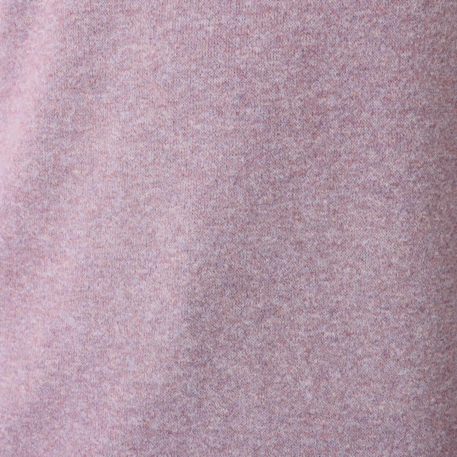 ココンライフ　ドゥ 吸湿発熱 杢調あたたか ボトルネック ウール混プルオーバー