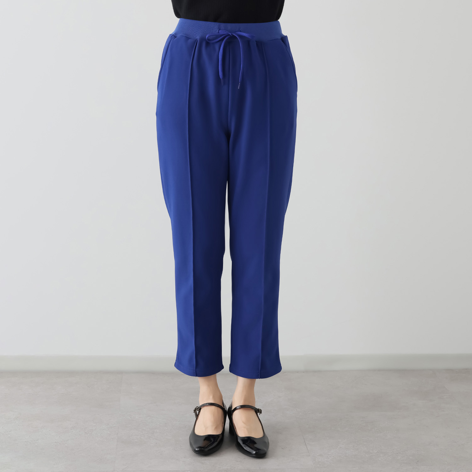 ルイボーテ ＵＶカット 裏ベロア 美脚シルエットパンツ