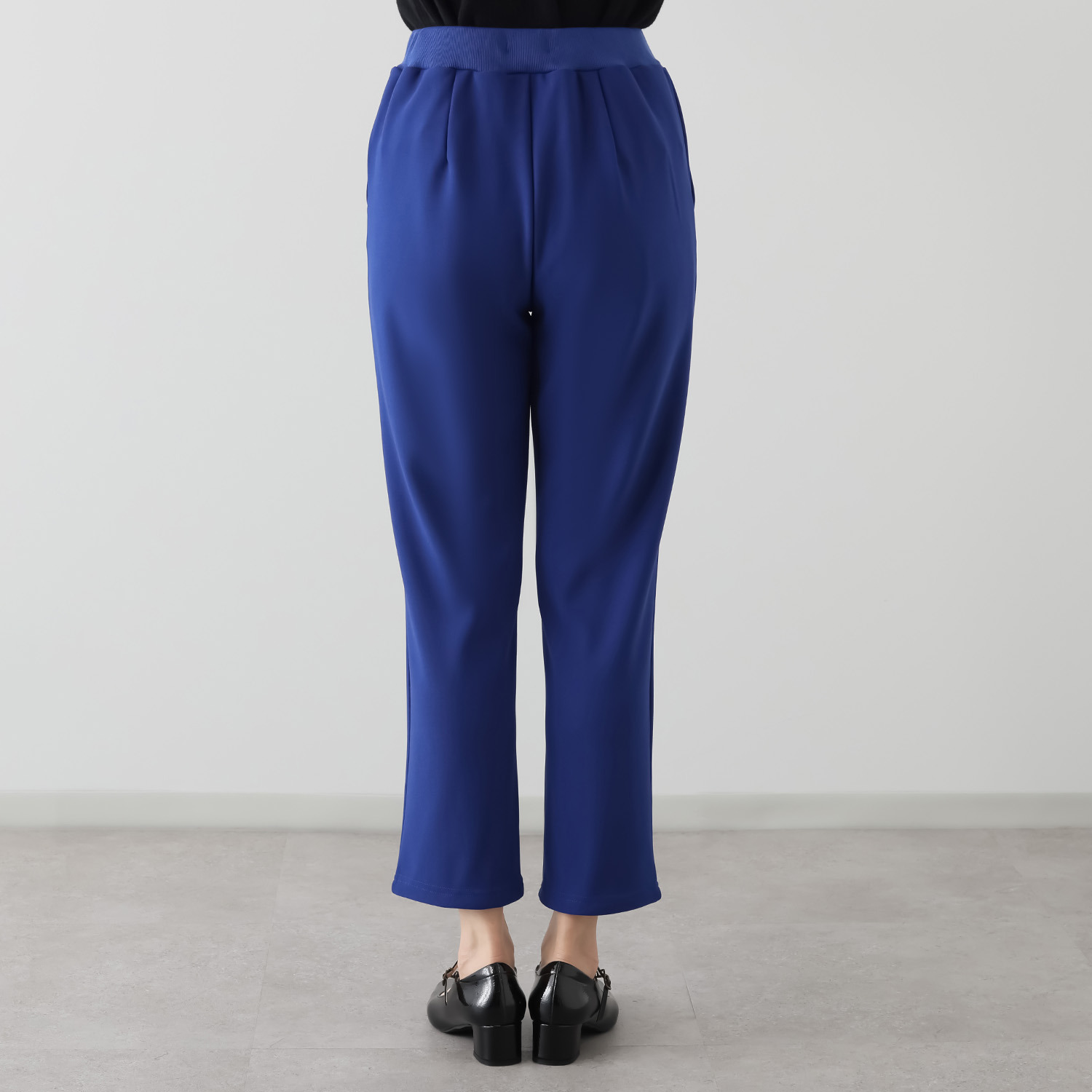 ルイボーテ ＵＶカット 裏ベロア 美脚シルエットパンツ