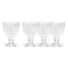 ビレロイ＆ボッホ クリスタルガラス製 ワイングラス ＜ボストン＞ クリアカラー４脚セット