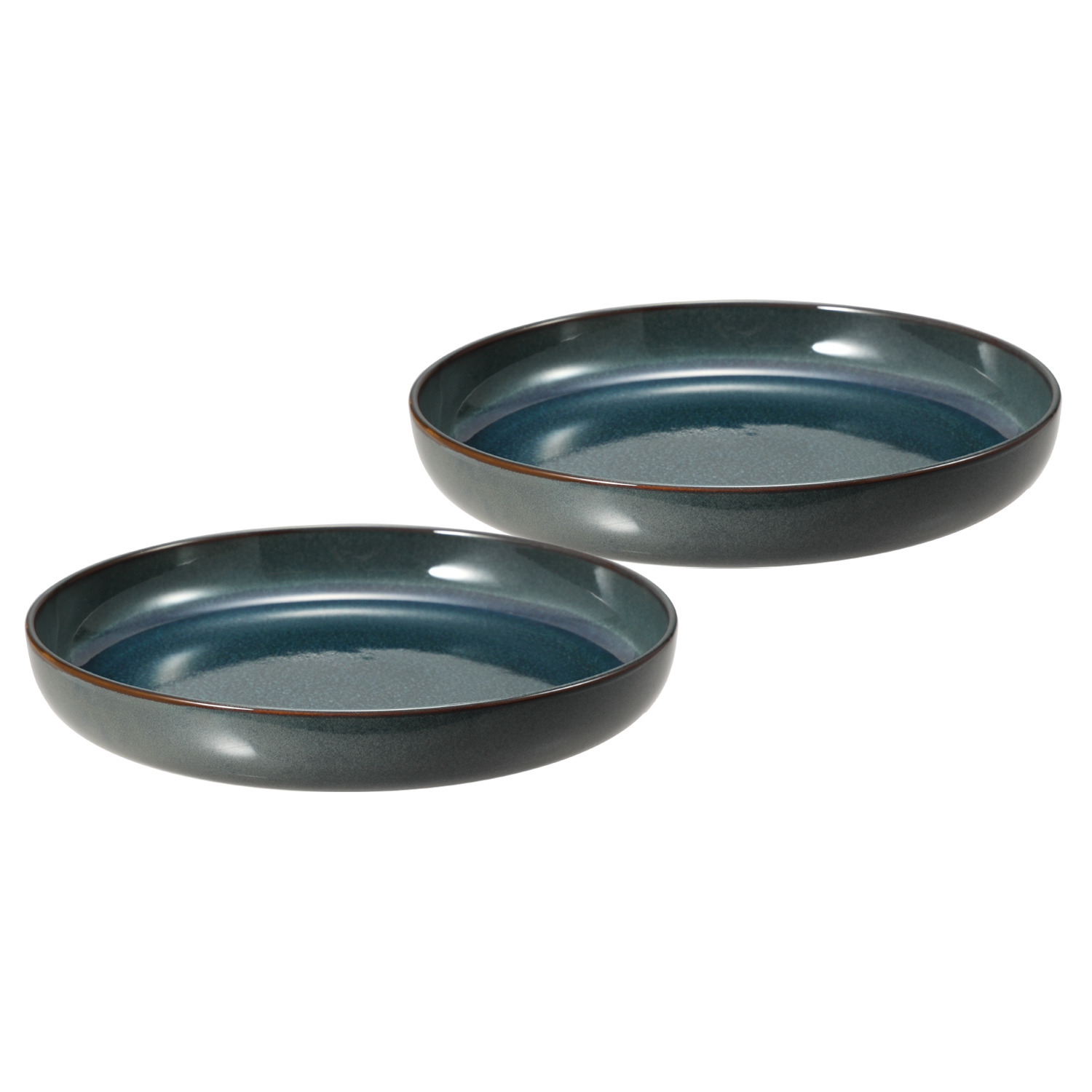 ビレロイ＆ボッホ ＜クラフテッド＞ ディーププレート （２１．５ｃｍ） 同色セット