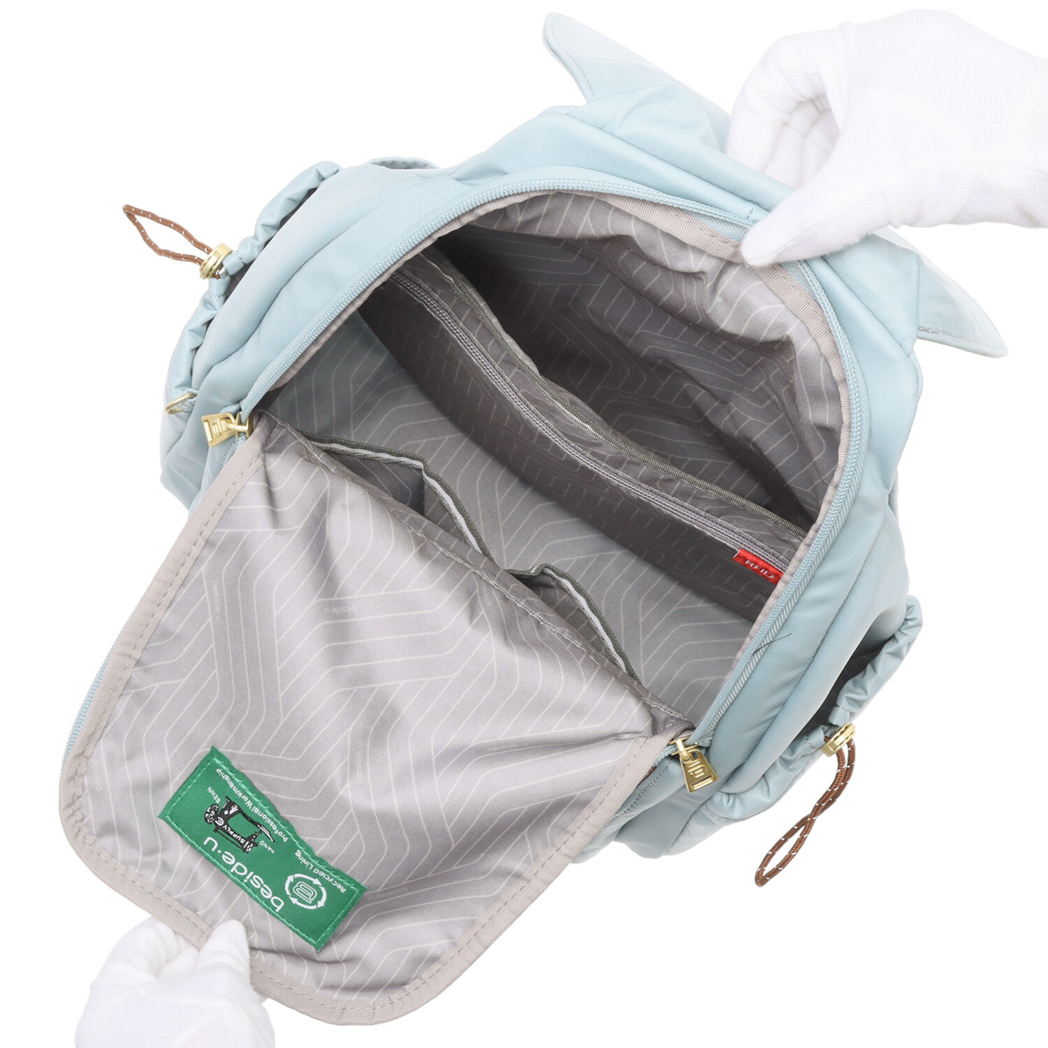 ビサイユ はっ水 “ヌートピア” ３ウェイフラップリュック