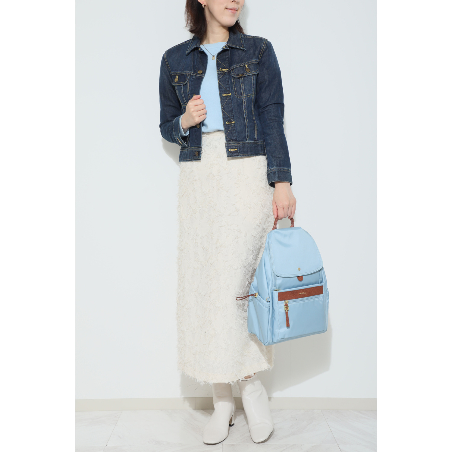 ビサイユ はっ水 “ヌートピア” ３ウェイフラップリュック