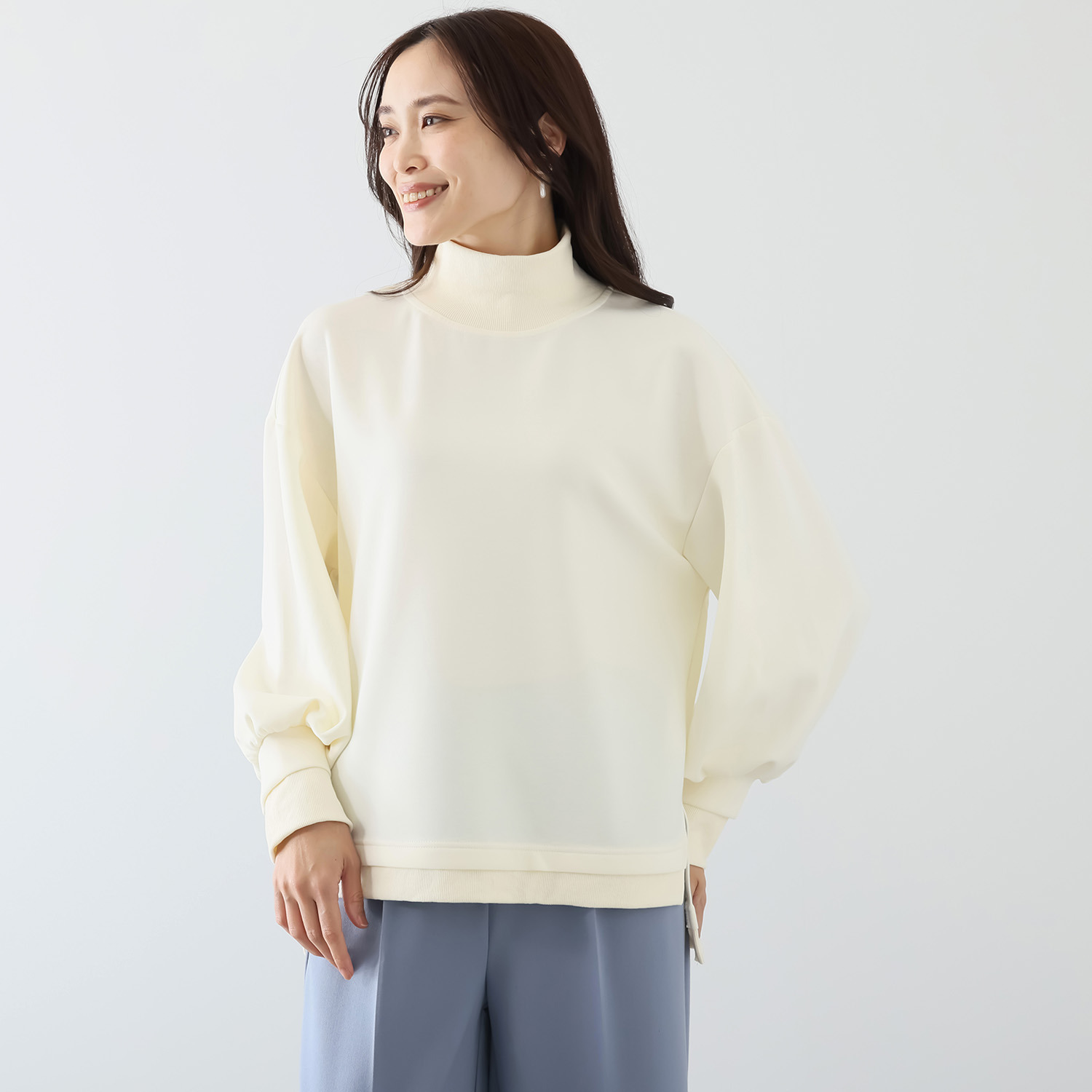 フェアリア　ビス リブアクセント プルオーバー