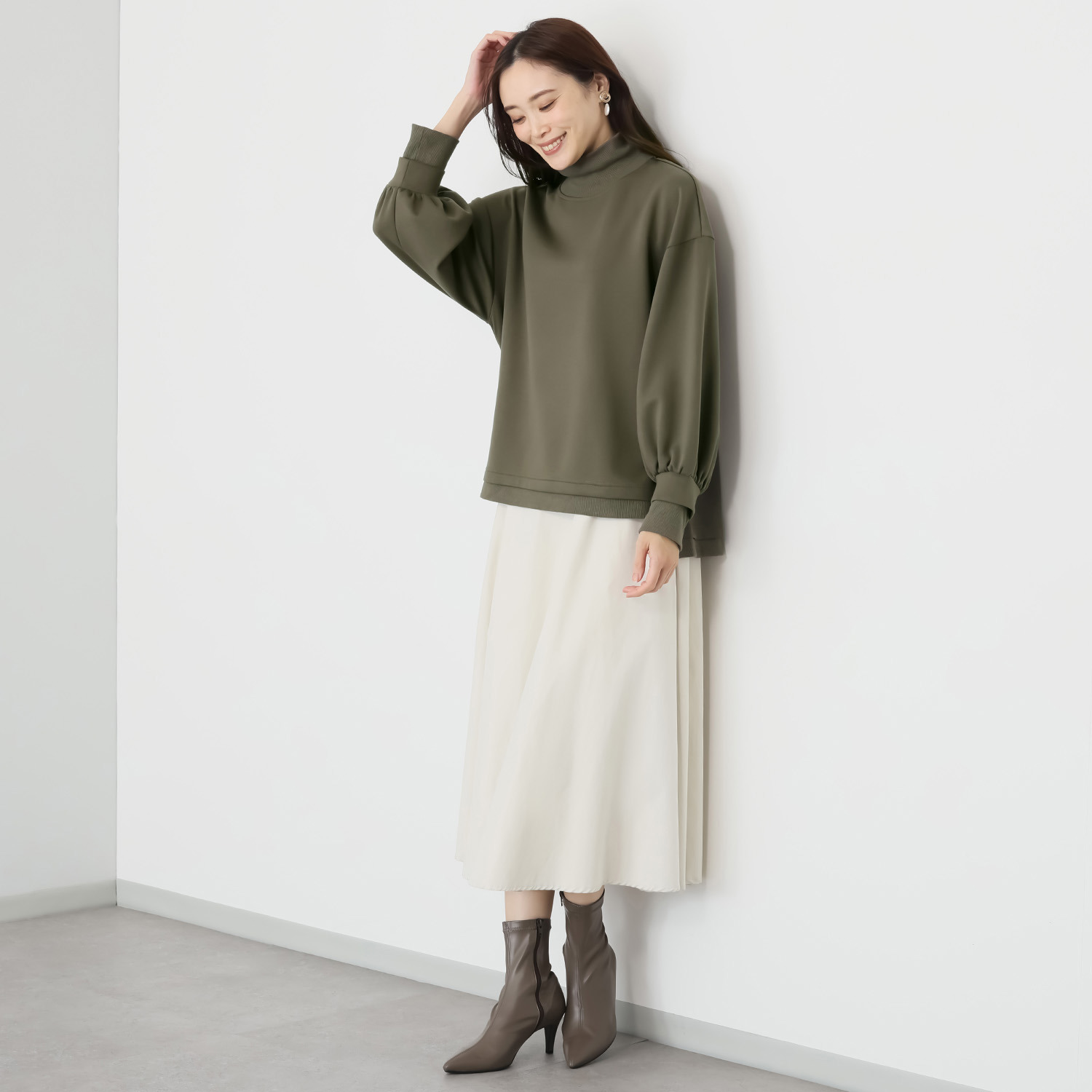 フェアリア　ビス リブアクセント プルオーバー