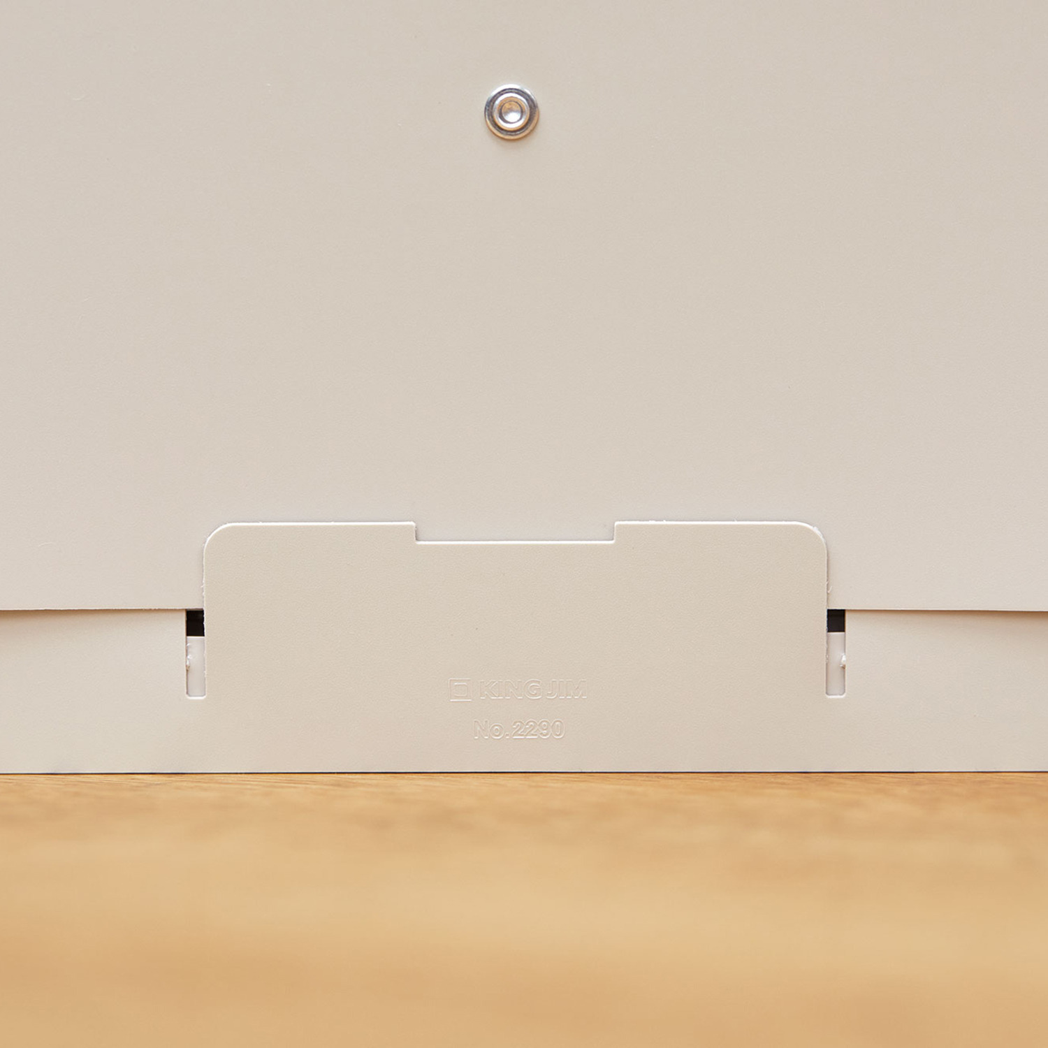 サクッと整理！ ドキュメントファイル 選べる２個セット ＜フタ付タイプ＞