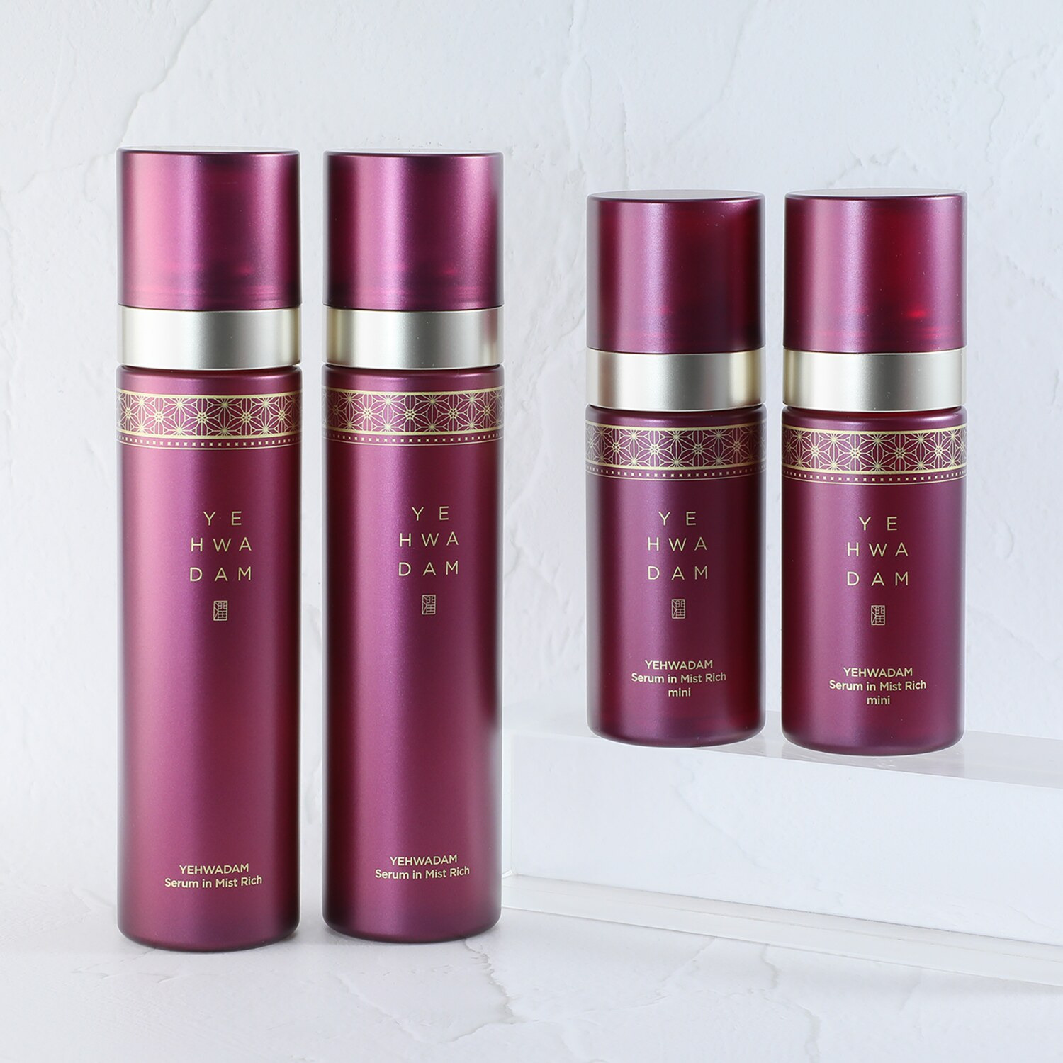 ザ　フェイスショップ いつでも潤いチャージ！ なめらかハリツヤ肌へ イェファダム オールインワン セラム　イン ミスト　リッチ ２本増量セット