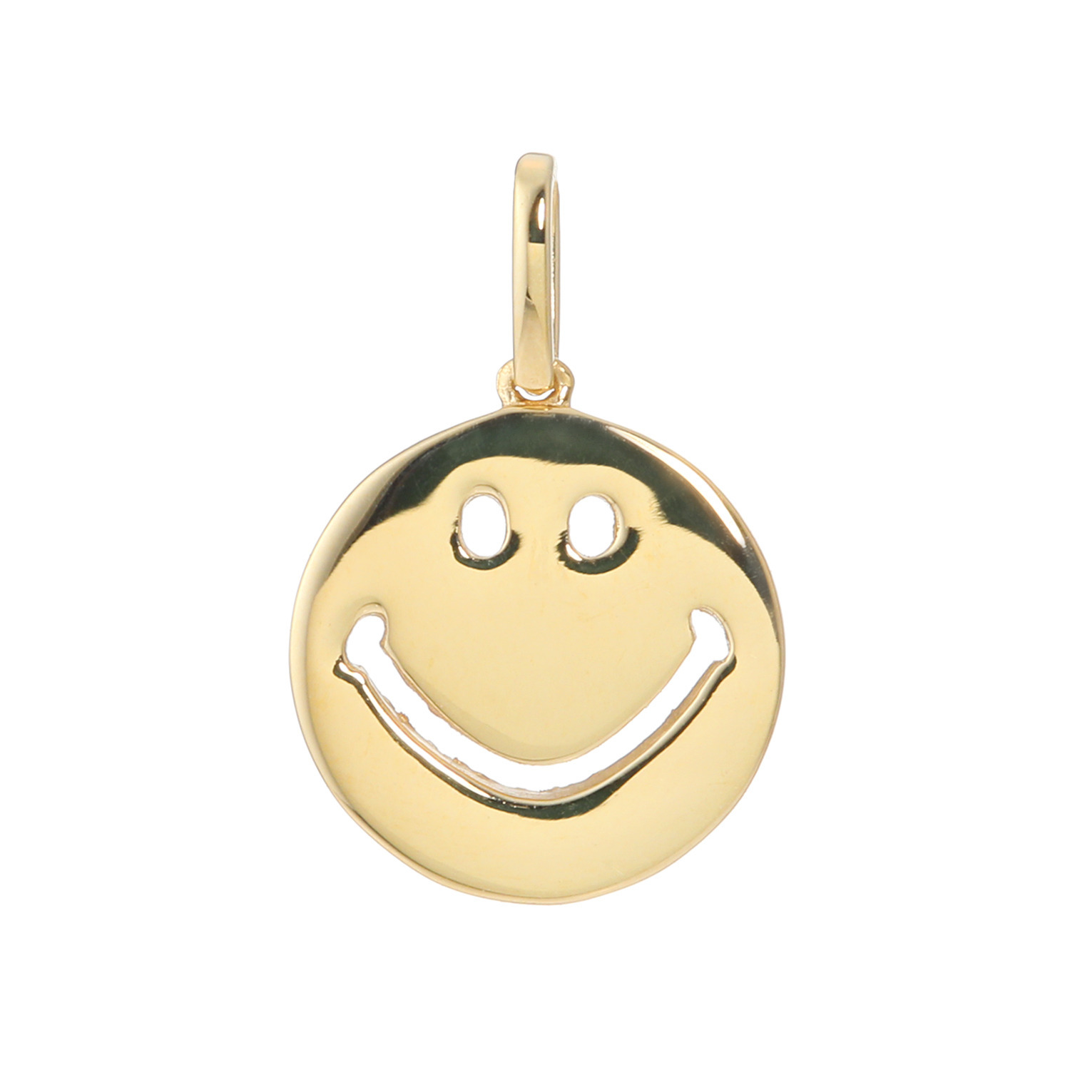 エクラプリュス １８Ｋ ダイヤモンドパヴェ スマイル ペンダントトップ