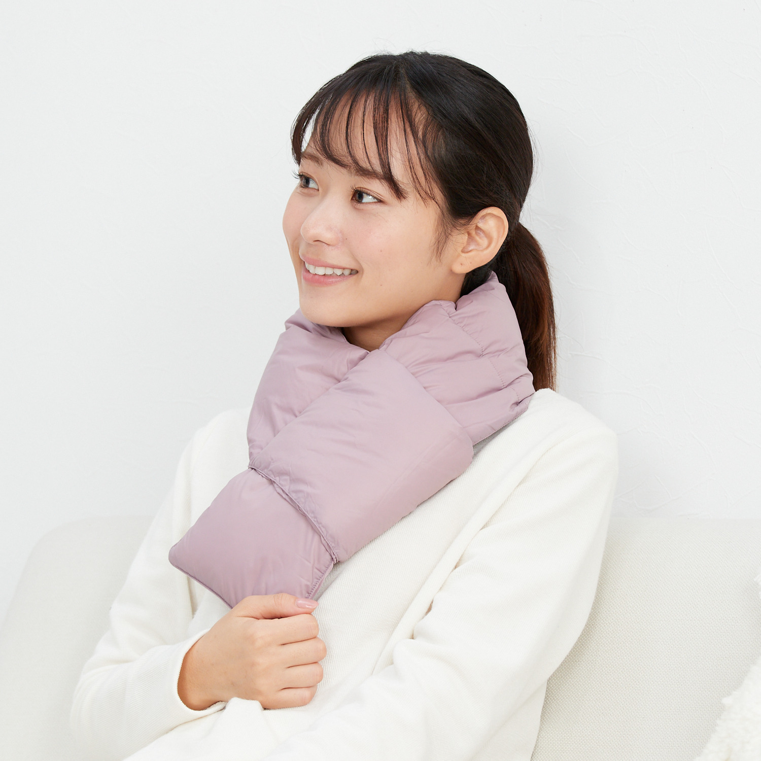 モスコビーリッチダウン あったか・軽やか 冬ごもり姫マフラー