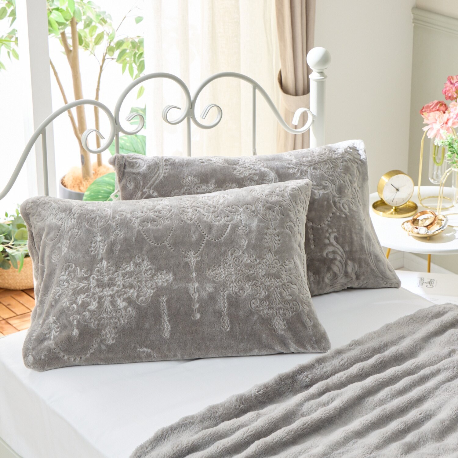 ｎｉｓｈｉｋａｗａ とろけるような 極上ファータッチ ウォームラヴ ピローケース 同色２枚組