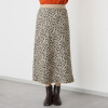 ルティア レオパードプリント スカート