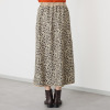 ルティア レオパードプリント スカート