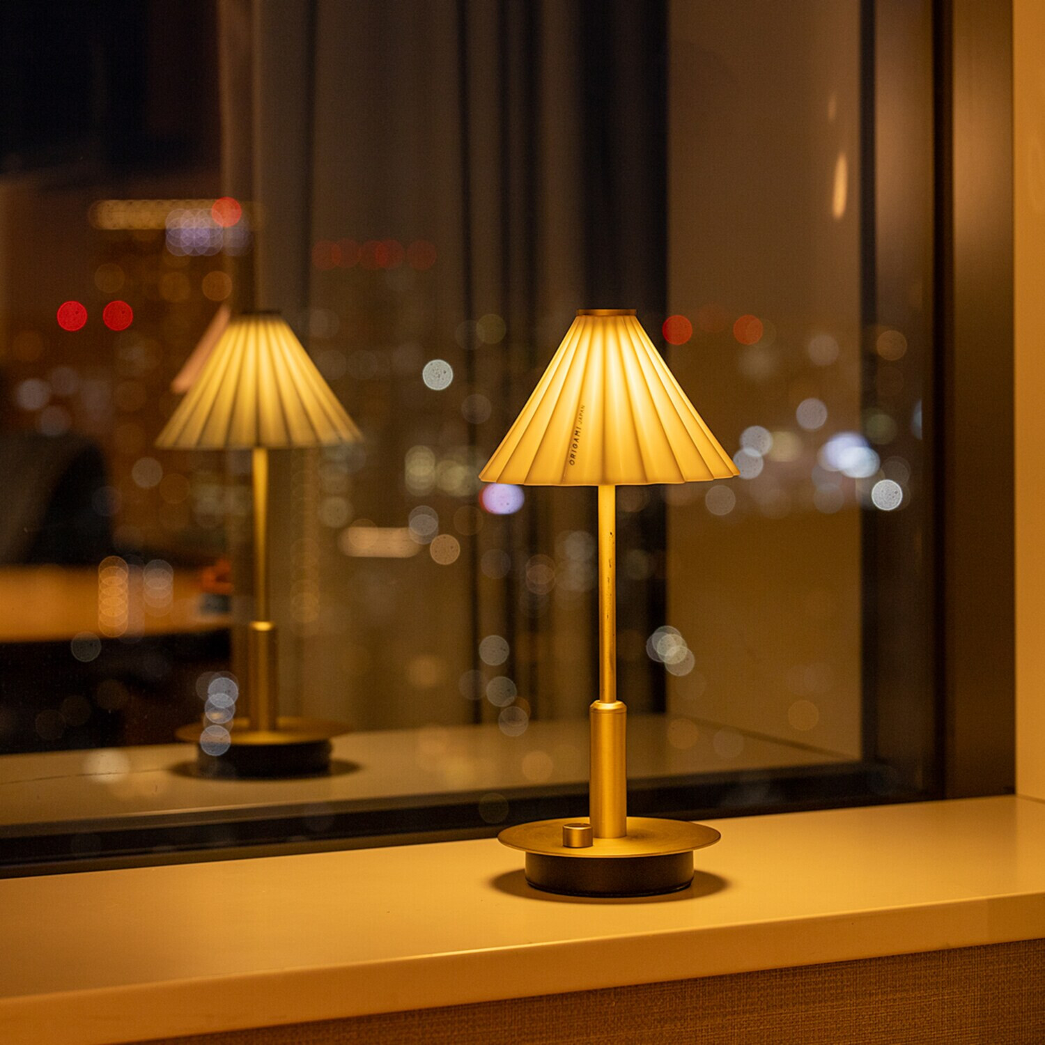 グラムエイト オリガミランプポータブル ＜ブラス＞