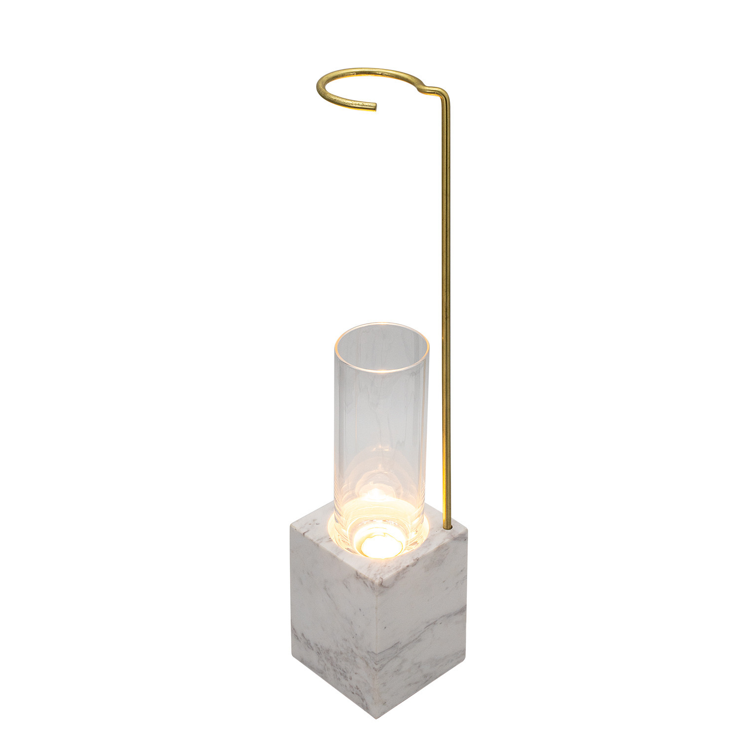 グラムエイト ルミナストーン フラワーベースランプ リモコン付