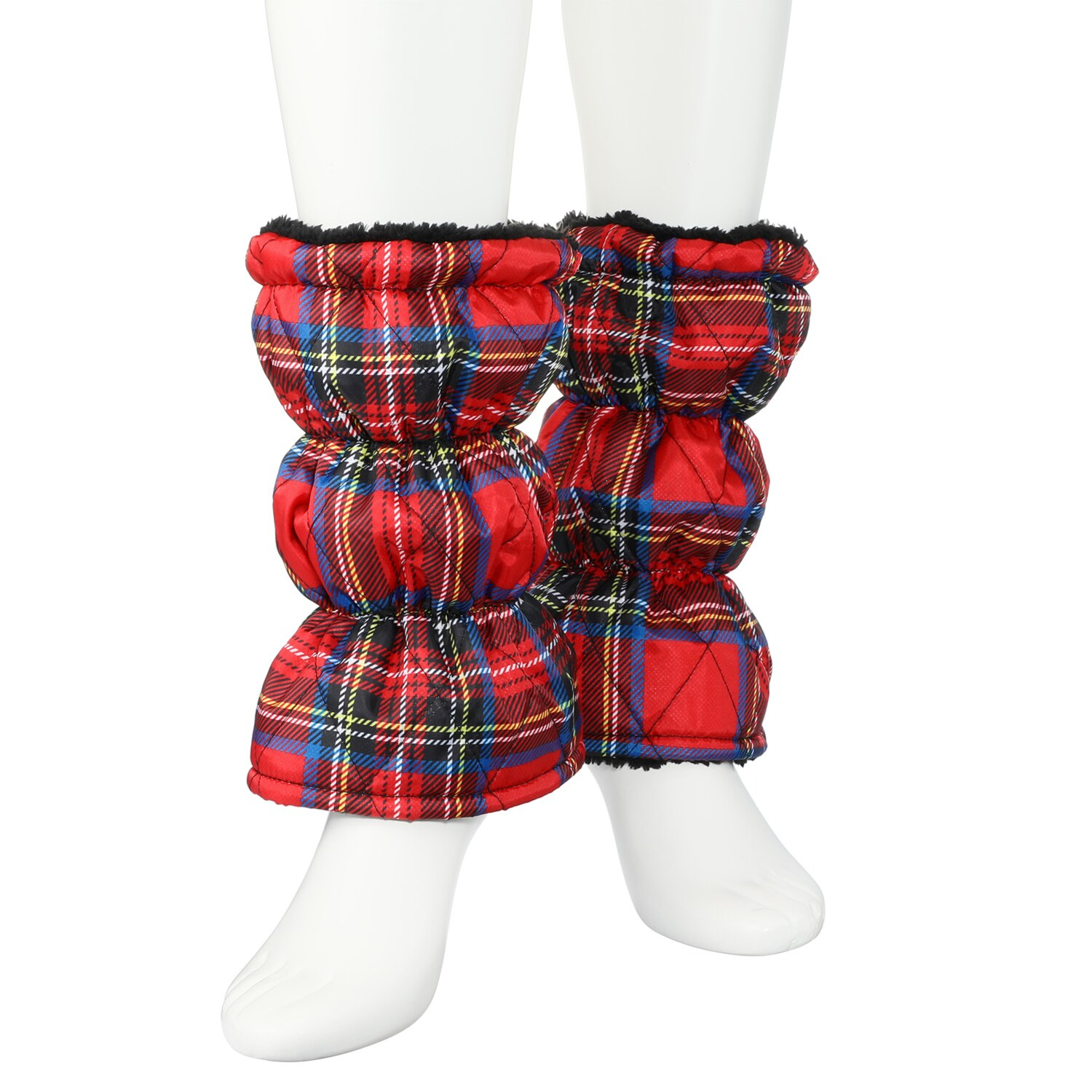 くるぶしまで ポカポカあったか 発熱ボア ほっこりウォーマー ２足４枚セット