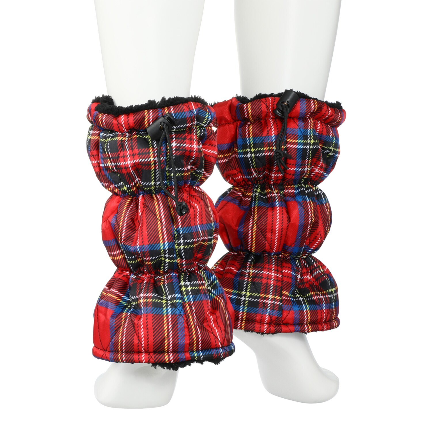 くるぶしまで ポカポカあったか 発熱ボア ほっこりウォーマー ２足４枚セット