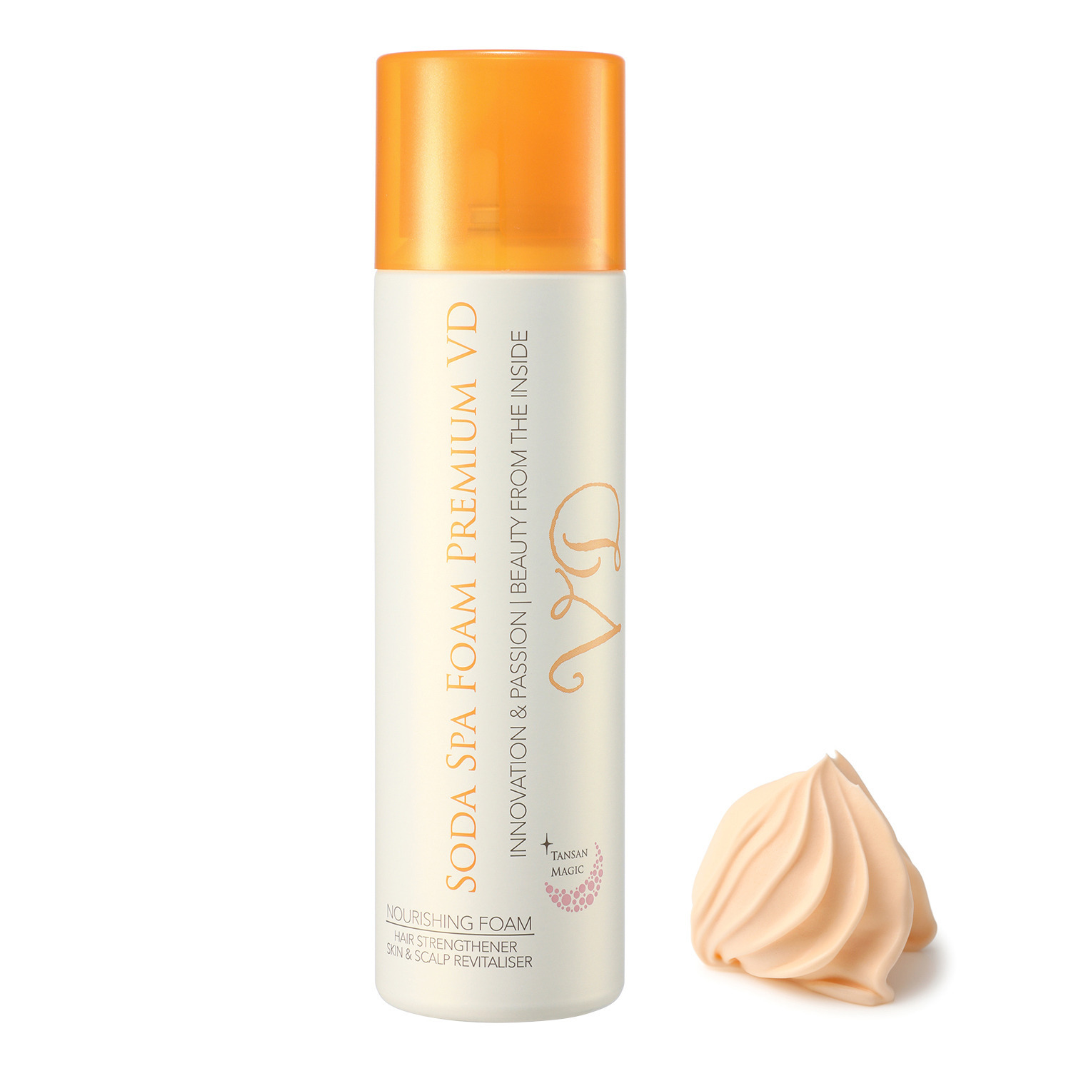 ビタミンＤ＆ ビタミンＥ誘導体配合！ ハリツヤキメ肌へ導く 高濃度炭酸パック ソーダスパフォーム プレミアムＶＤ デビュー３本セット