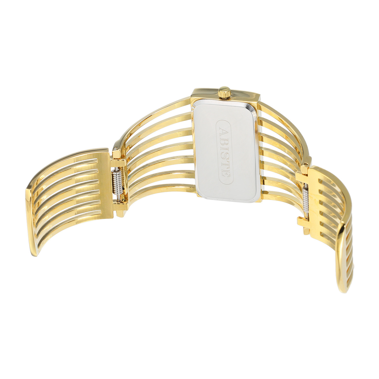 アビステ ウォッチ＆アクセサリーズ スクエアフェイス バングルウォッチ