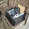 たたんで腰クッション！ 広げて収納ボックスに！ 荷物の転落防止！ シートボックス 腰クッション