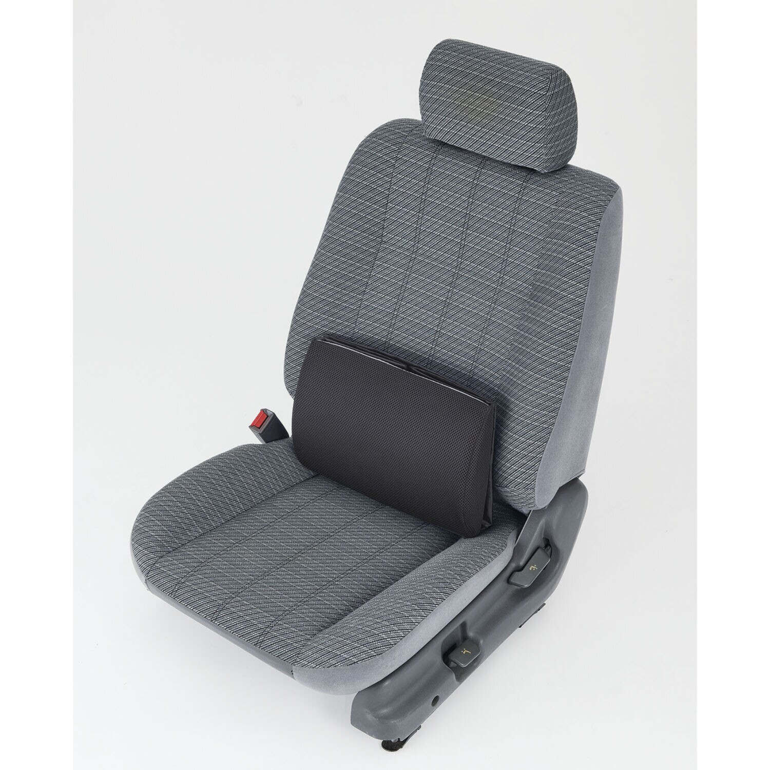 たたんで腰クッション！ 広げて収納ボックスに！ 荷物の転落防止！ シートボックス 腰クッション