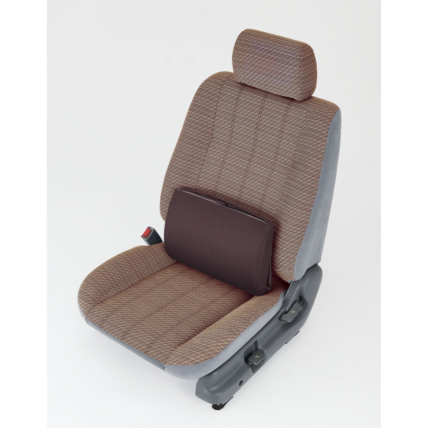 たたんで腰クッション！ 広げて収納ボックスに！ 荷物の転落防止！ シートボックス 腰クッション