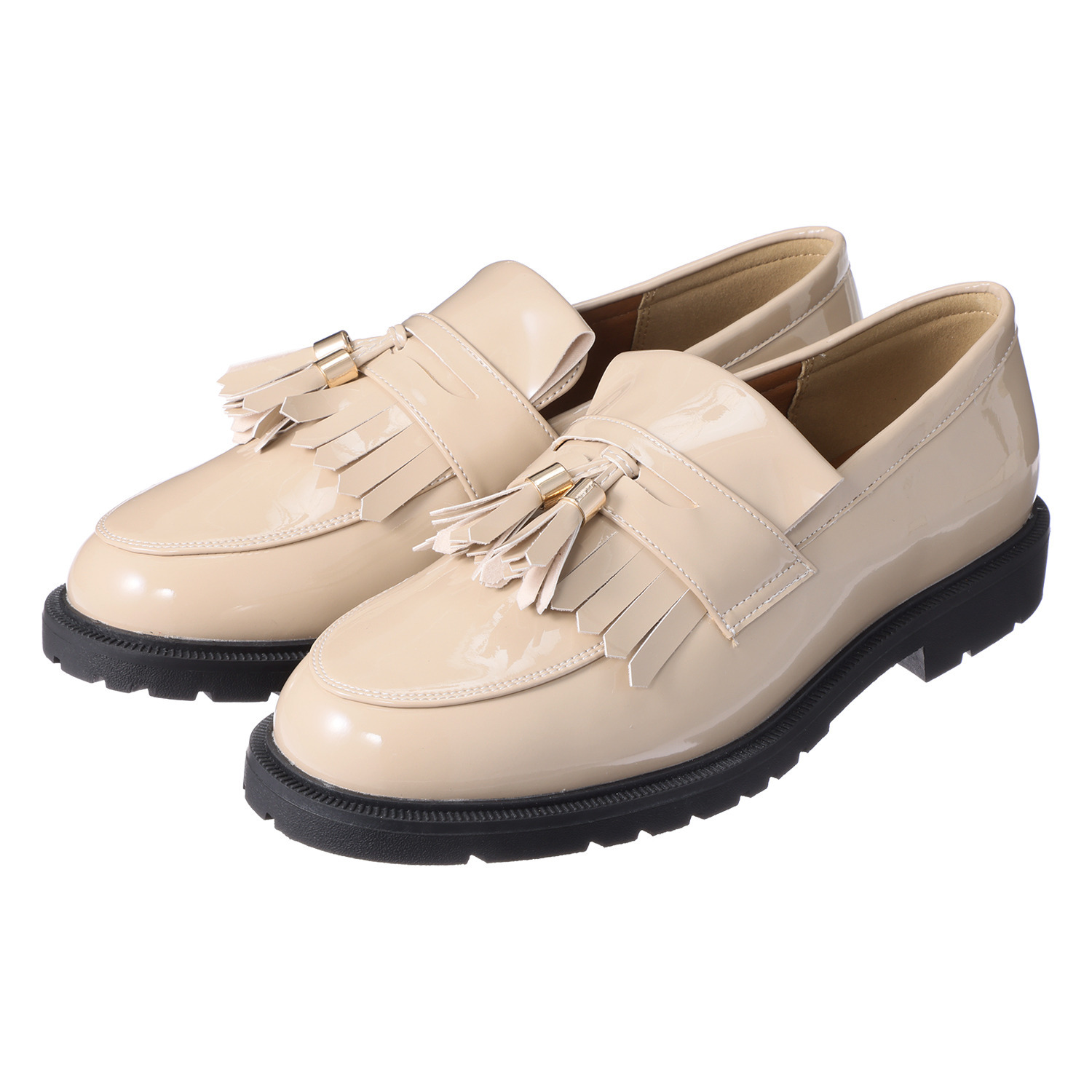 アミアミ 防水 タッセル付 ２ウェイローファー