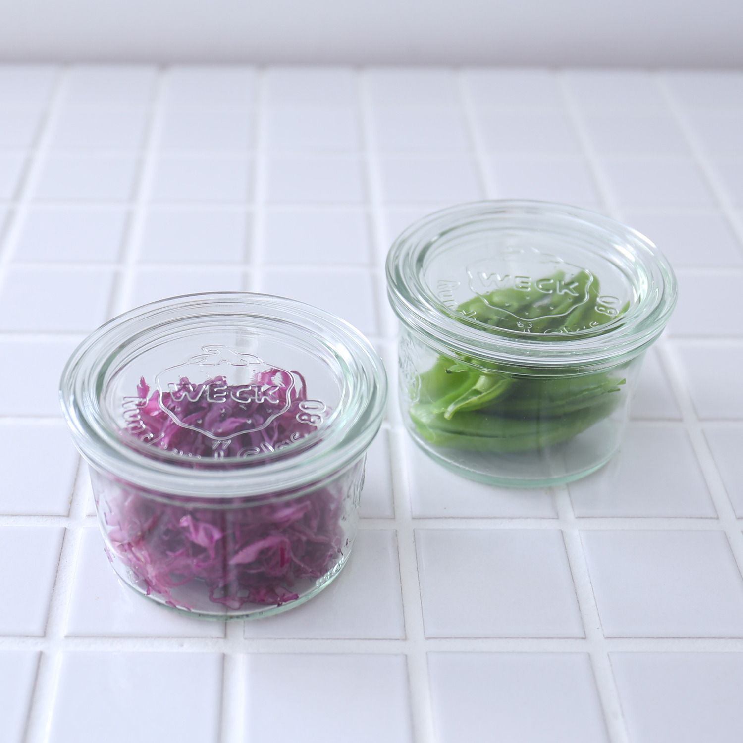 創業１９００年！ １００年以上愛される ドイツ製ガラス保存容器 ＷＥＣＫ ガラスキャニスター スターターセット