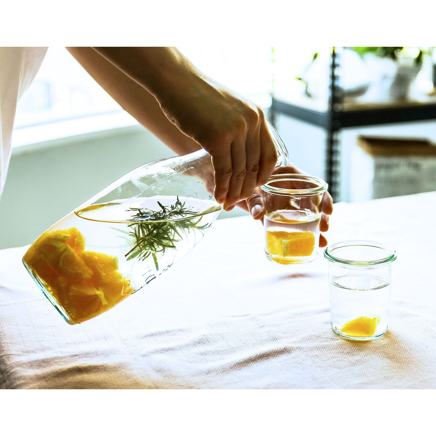 ＷＥＣＫ ジュースジャー １０００ｍｌ ２個セット