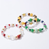 貴煌 開運祈願！ 天然水晶＆マルチジェム イラスティック ブレスレット