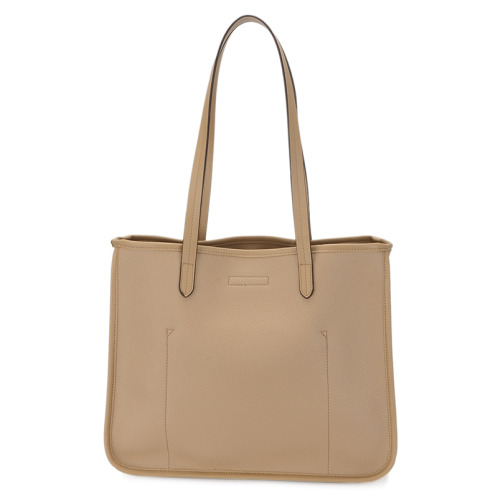 ラルジュ サークル型押し フェイクレザー 軽量Ａ４トートバッグ