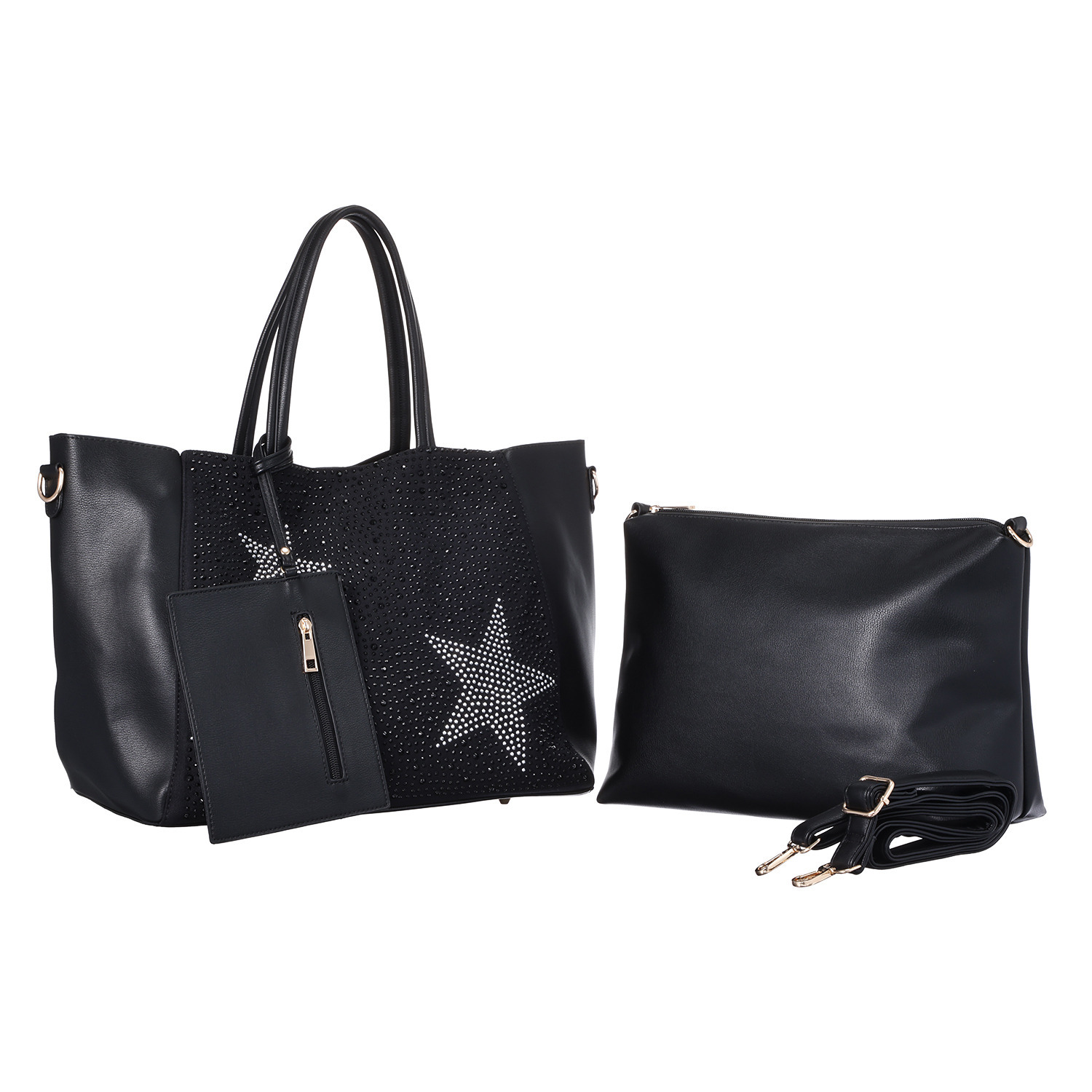 ラルジュ スタービジュウ Ａ４トートバッグ＜大＞＆ ポーチ３点セット