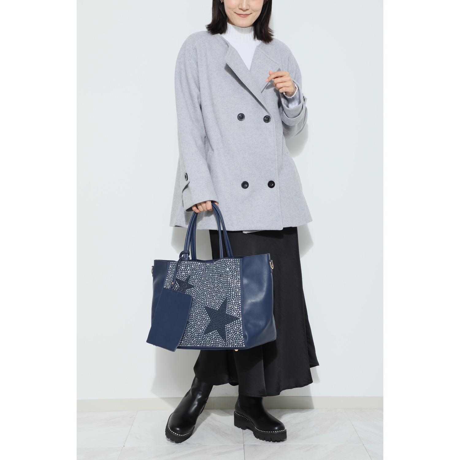 ラルジュ スタービジュウ Ａ４トートバッグ＜大＞＆ ポーチ３点セット