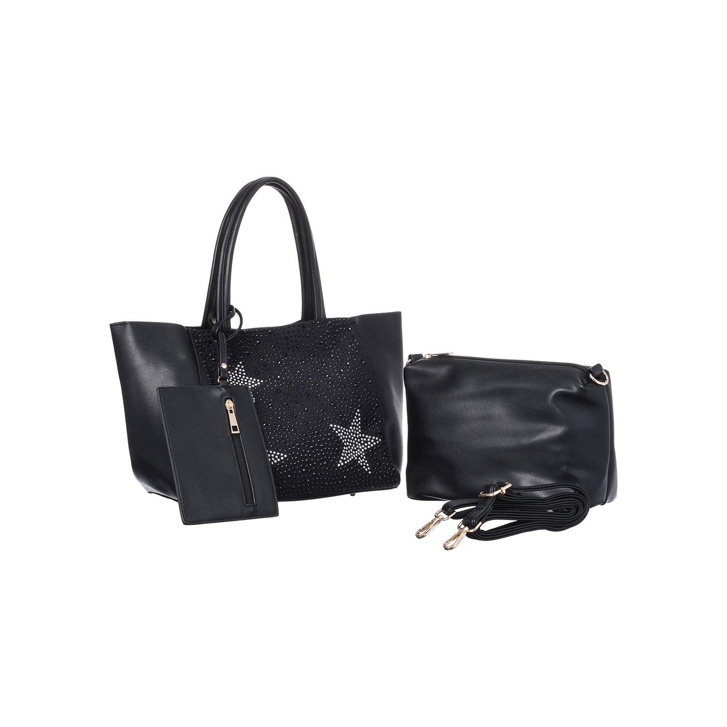 ラルジュ スタービジュウ Ａ４トートバッグ＜小＞＆ ポーチ３点セット