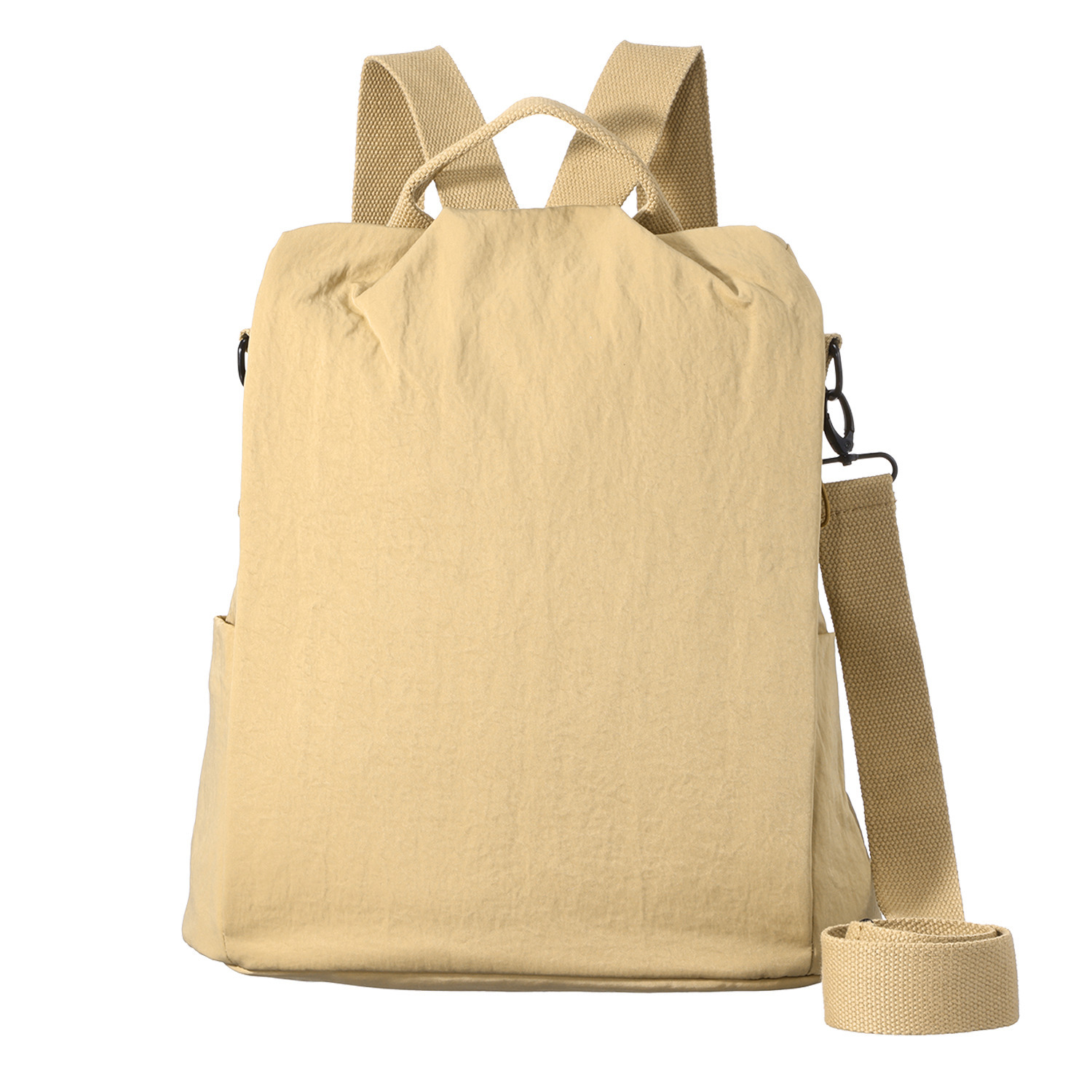 ラルジュ 背面Ｌ字ファスナー 多ポケット ２ウェイリュック