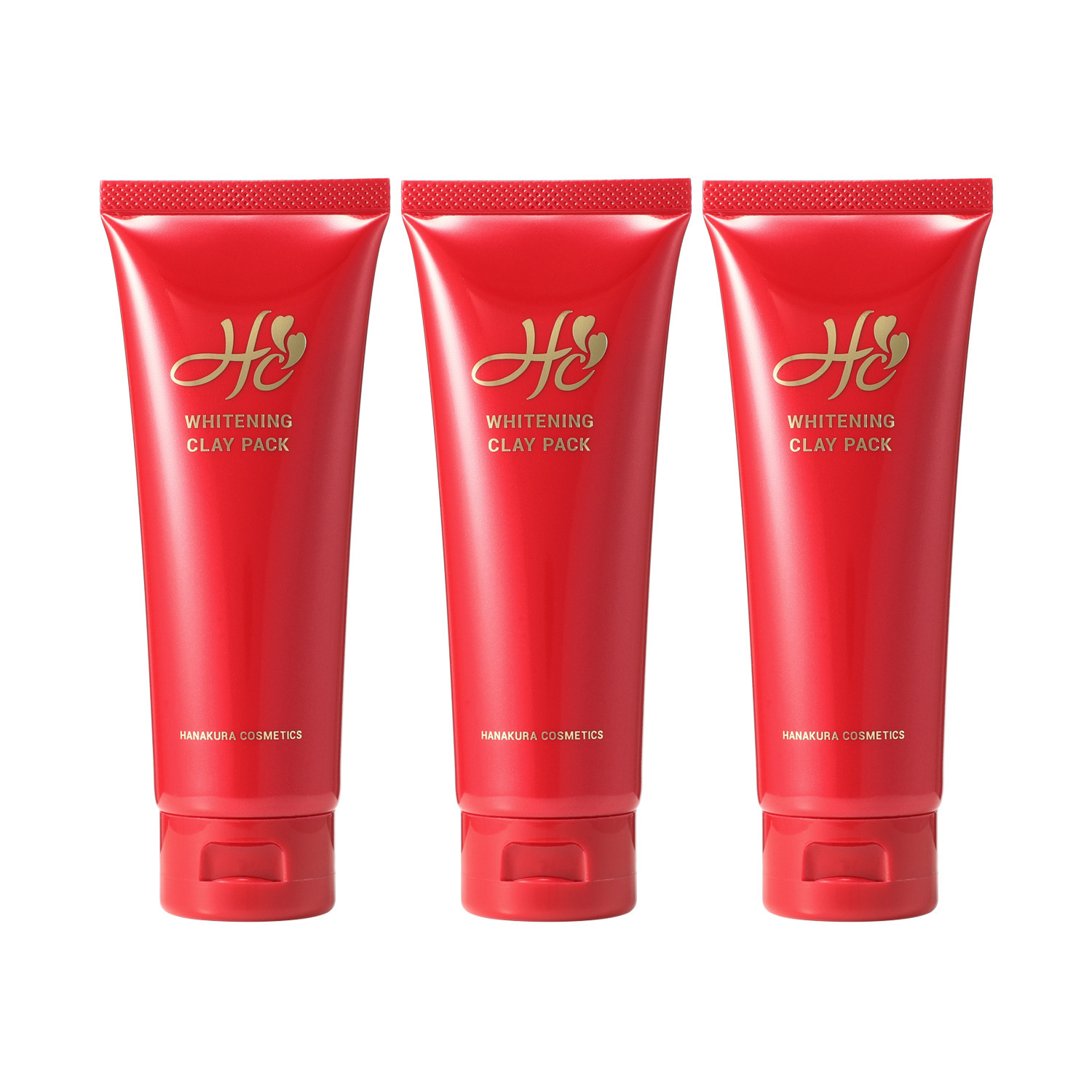 シミ専科　花蔵 薬用美白＆肌荒れ防止 皮脂・角質汚れを吸着！ ホワイトニング クレイウォッシュ （美白クレイパック　Ｍ） ＜ダマスクローズの香り＞ ３本セット